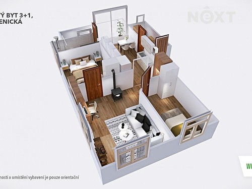 Prodaný byt 3+1 74 m²
