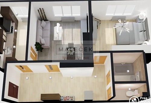 Prodaný byt 2+1 57 m²
