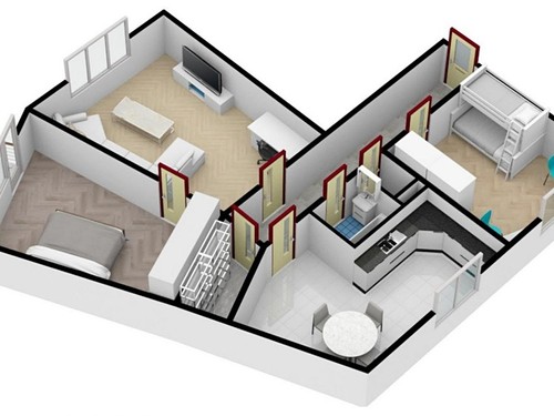 Prodaný byt 3+1 80 m²