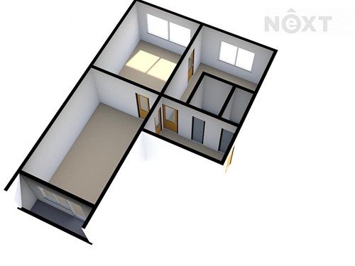 Prodaný byt 2+1 56 m²