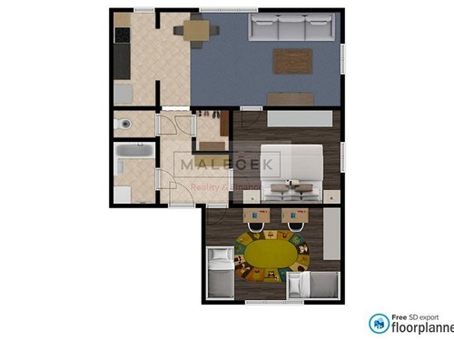 Prodaný byt 3+1 63 m²
