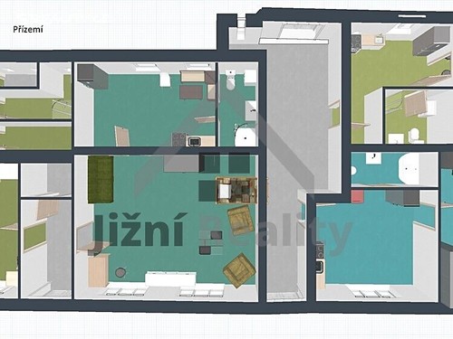 Prodaný dům 710 m², pozemek 1374 m²
