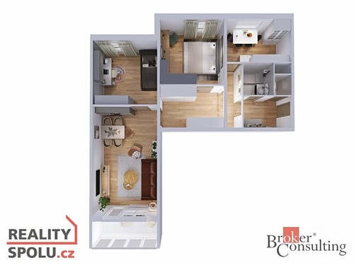 Prodaný byt 3+1 76 m²
