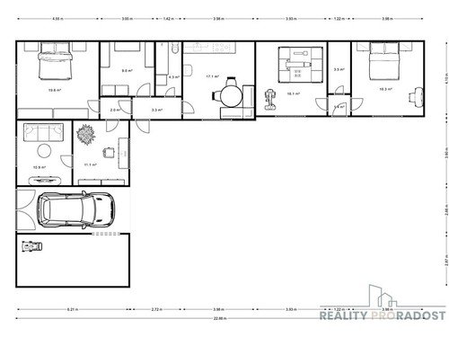 Prodaný dům 113 m², pozemek 613 m²