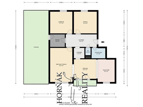 Prodaný byt 3+1 79 m²