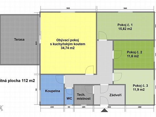 Prodaný dům 112 m², pozemek 438 m²