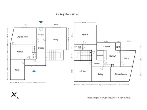 Prodaný dům 230 m², pozemek 512 m²