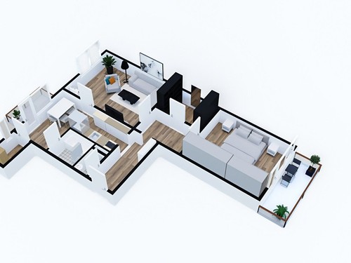 Prodaný byt 2+1 60 m²