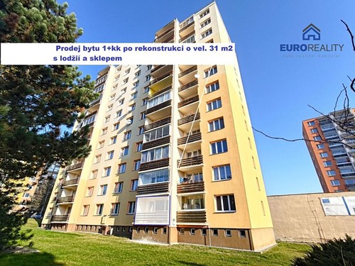 Prodaný byt 1+kk 31 m²