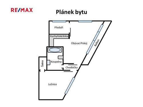 Prodaný byt 2+kk 41 m²