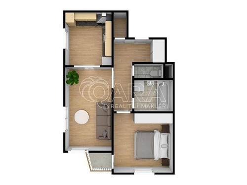 Prodaný byt 2+1 55 m²