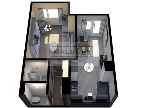 Prodaný byt 2+kk 30 m²
