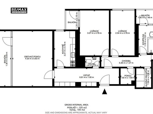 Prodaný byt 3+1 91 m²
