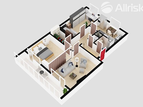 Prodaný byt 3+1 92 m²