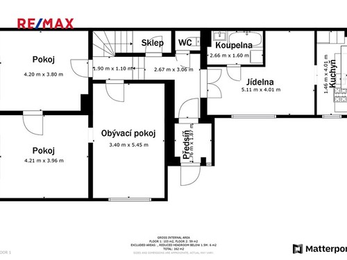 Prodaný dům 254 m², pozemek 493 m²