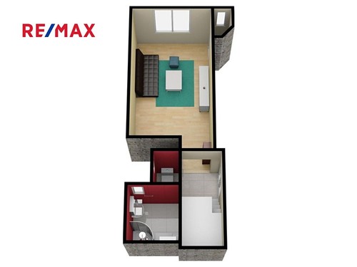Prodaný byt 1+kk 28 m²