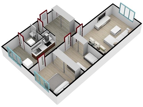 Prodaný byt 2+1 64 m²