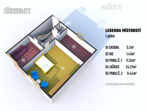 Prodaný dům 126 m², pozemek 139 m²