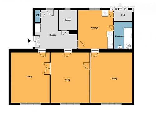Prodaný byt 3+1 100 m²