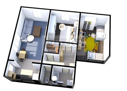 Prodaný byt 3+1 63 m²
