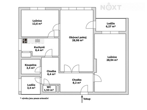Prodaný byt 3+1 101 m²