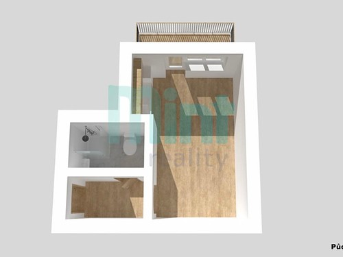 Prodaný byt 1+kk 25 m²