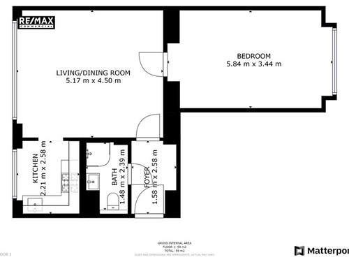 Prodaný byt 2+1 52 m²