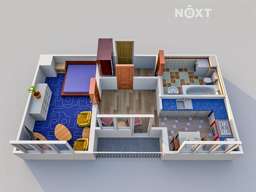 Prodaný byt 1+1 46 m²