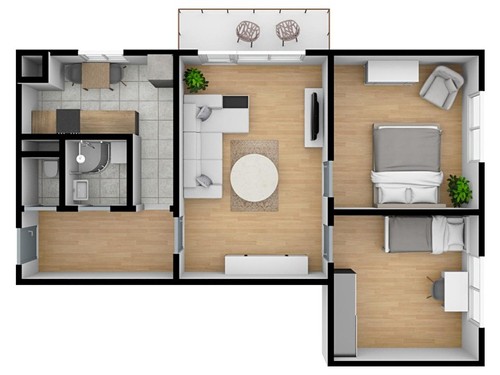 Prodaný byt 3+1 64 m²