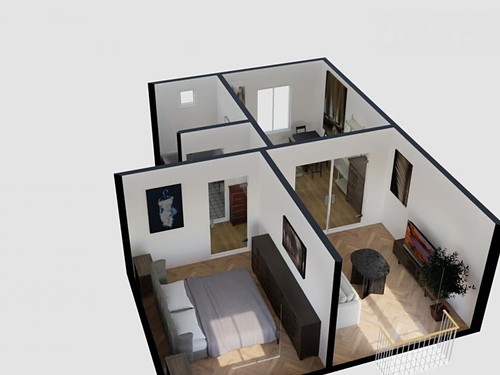 Prodaný byt 2+1 54 m²