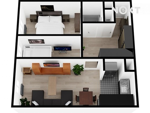 Prodaný byt 3+kk 66 m²