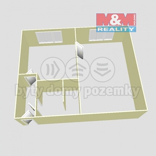 Prodaný byt 1+1 38 m²