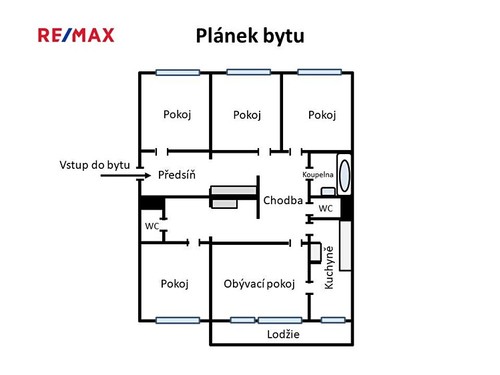 Prodaný byt 5+1 105 m²