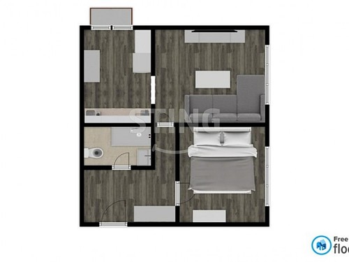 Prodaný byt 2+1 48 m²