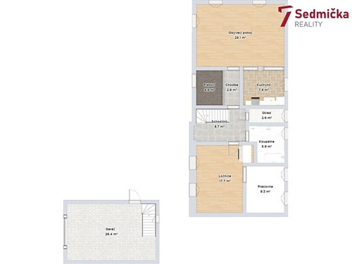 Prodaný dům 150 m², pozemek 447 m²