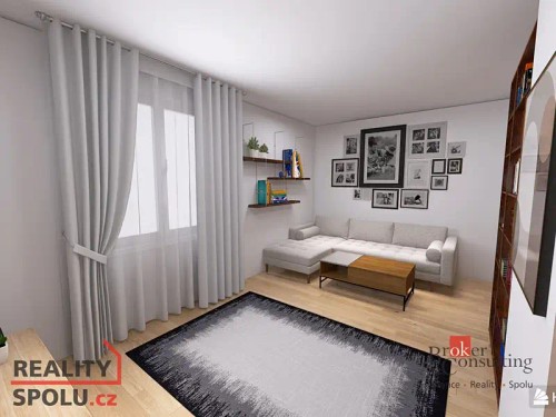 Prodej bytu 3+1 61 m²