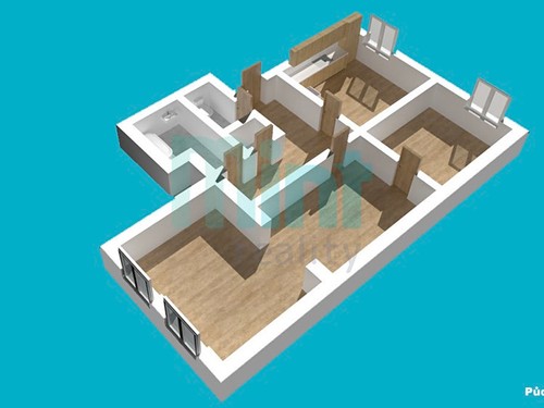 Prodaný byt 2+1 75 m²
