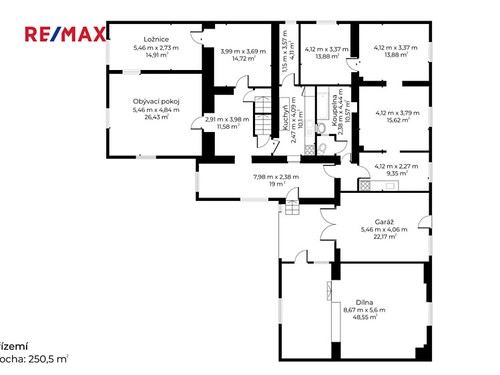 Prodaný dům 250 m², pozemek 901 m²