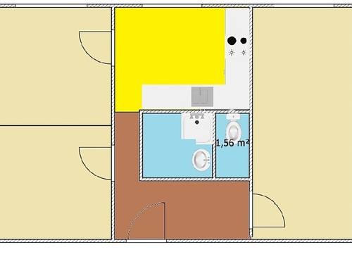 Prodaný byt 2+1 52 m²