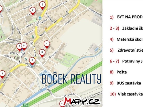 Byt 3+kk, 54 m²