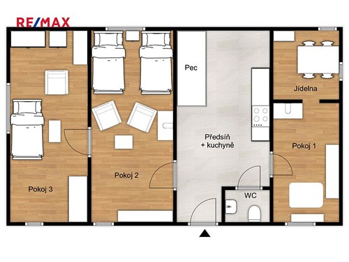 Prodaná chalupa 98 m², pozemek 363 m²