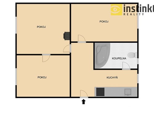 Prodaný byt 3+1 57 m²