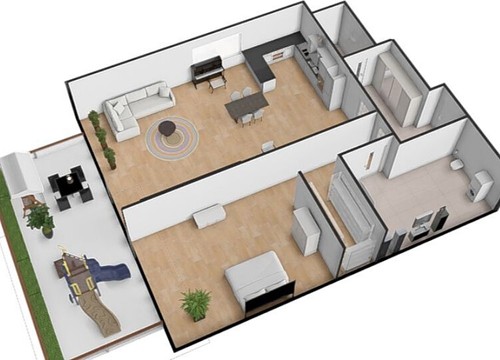 Prodaný byt 2+kk 64 m²