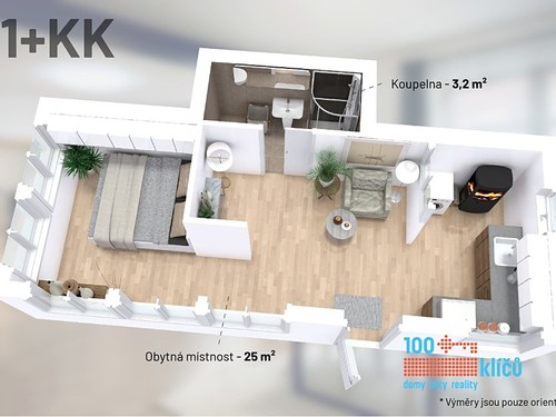 Prodaná chata 28 m², pozemek 701 m²