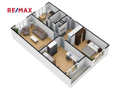 Prodaný byt 3+1 77 m²