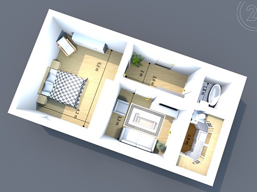 Prodaný byt 2+1 51 m²