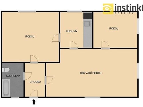 Prodaný dům 120 m², pozemek 9354 m²