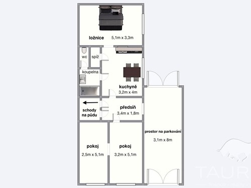 Prodaný dům 105 m², pozemek 286 m²