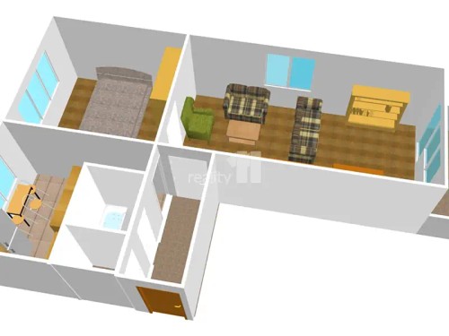 Prodej bytu 2+1 53 m²