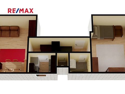 Prodaný byt 2+1 48 m²
